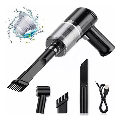 TurboClean Pocket™ – Mini Aspiradora 3 en 1 Portátil