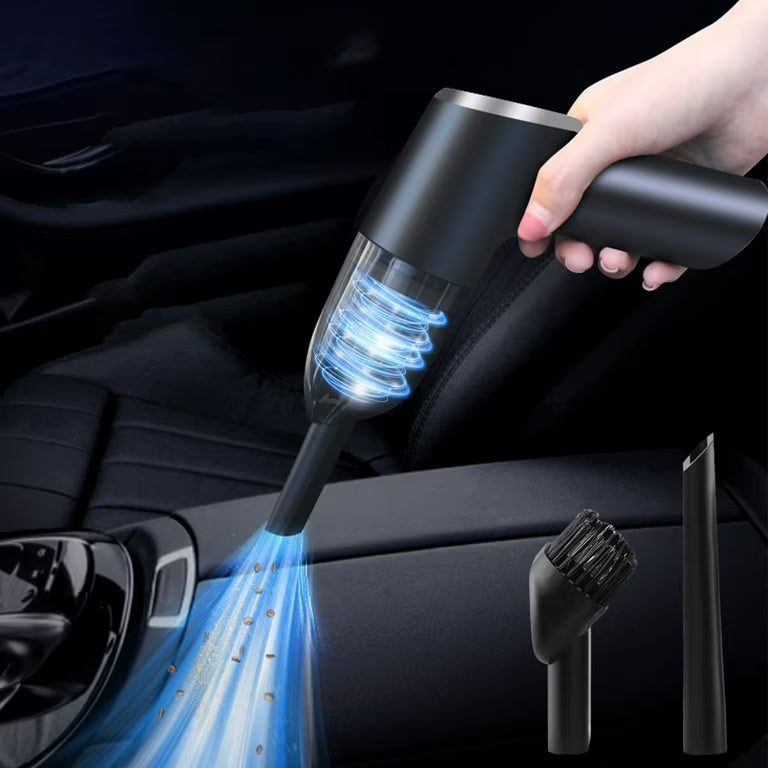 TurboClean Pocket™ – Mini Aspiradora 3 en 1 Portátil